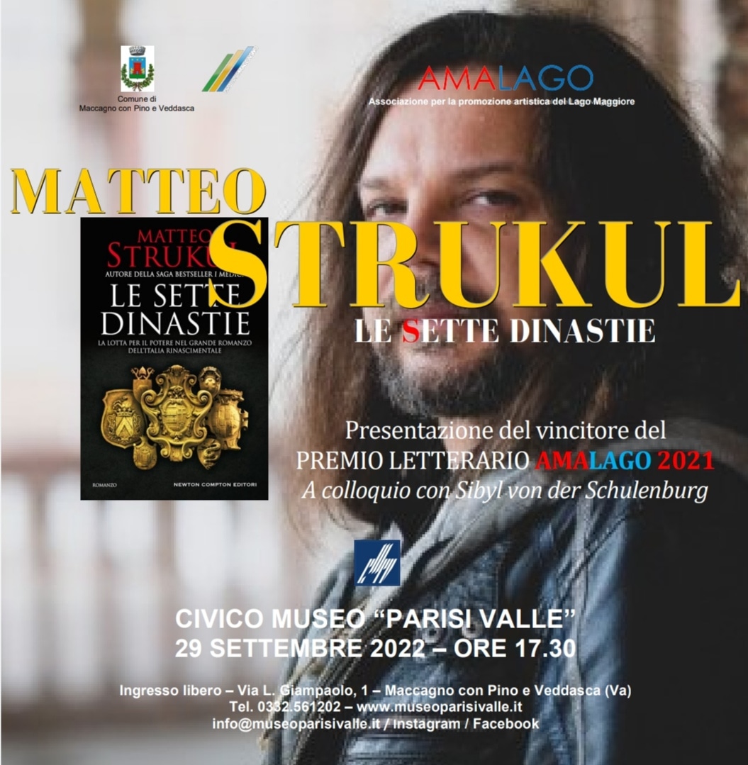 Matteo Strukul vincitore 1a edizione